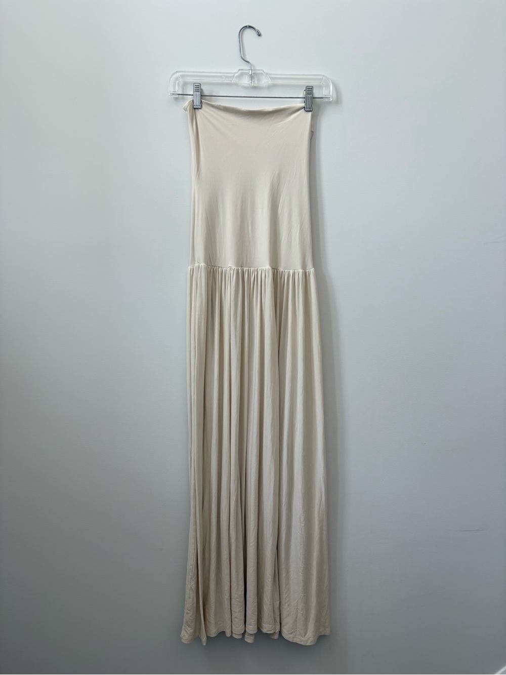Lululemon Strapless Cream 2 in 1 Dress